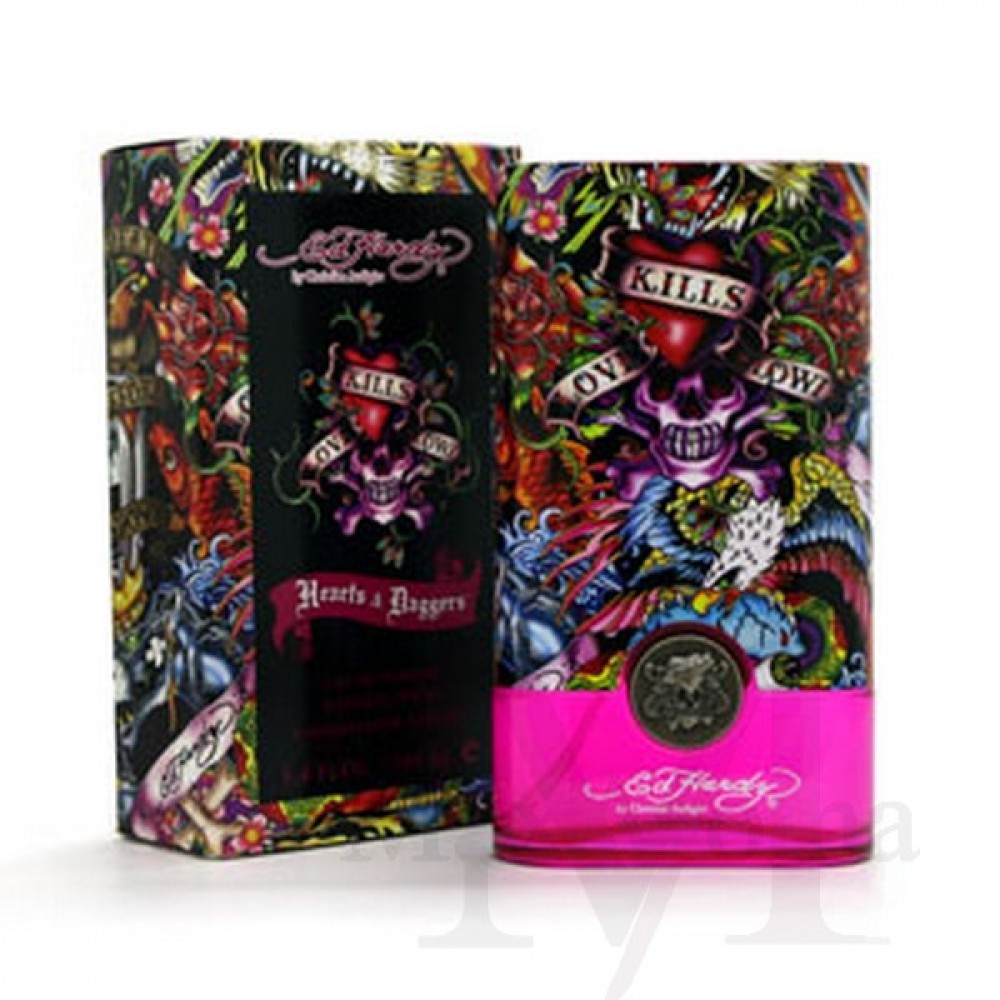 Christian Audigier Hearts & Daggers (L) EDP 3.4 oz