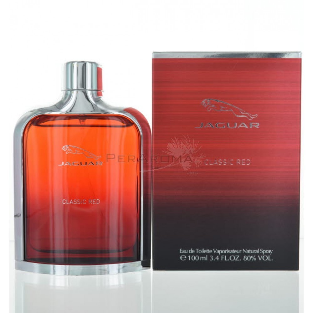 Jaguar Classic Red Cologne (M) EDT 3.4 oz