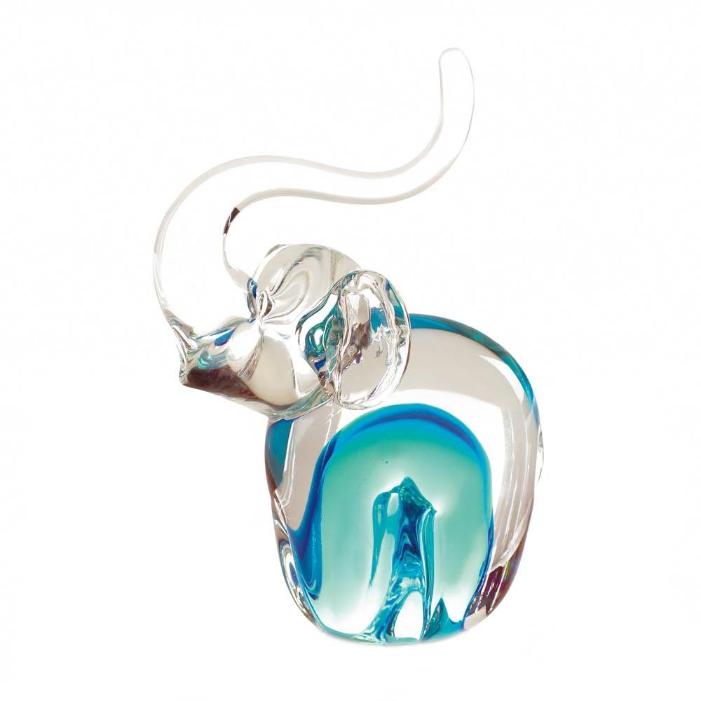 Art Glass Elephant Figurine