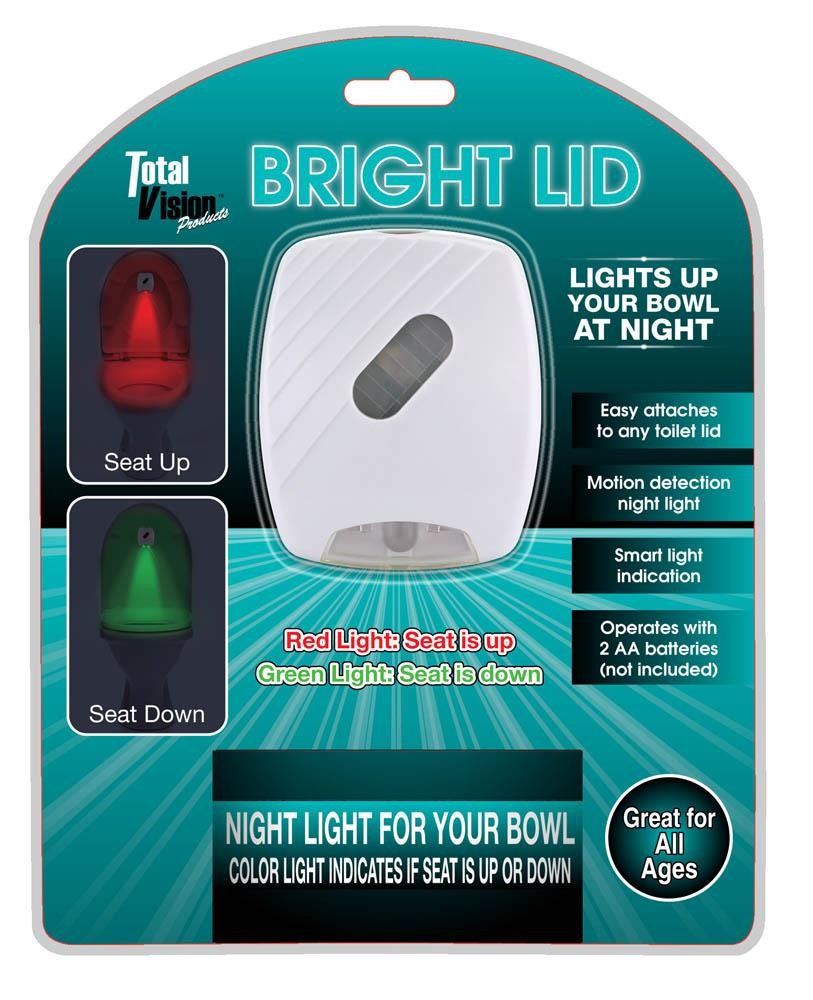 Bright Lid Toilet Night Light