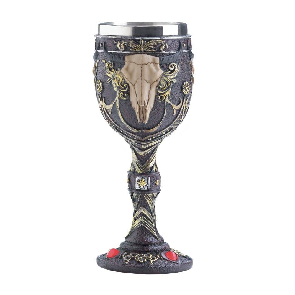 Bull Skull Goblet