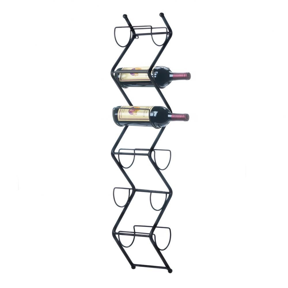 Chevron Wall Wine Holder