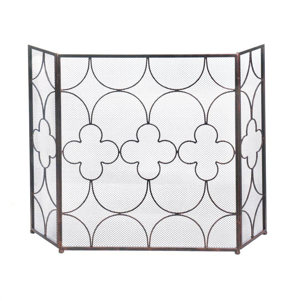 Clover Fireplace Screen