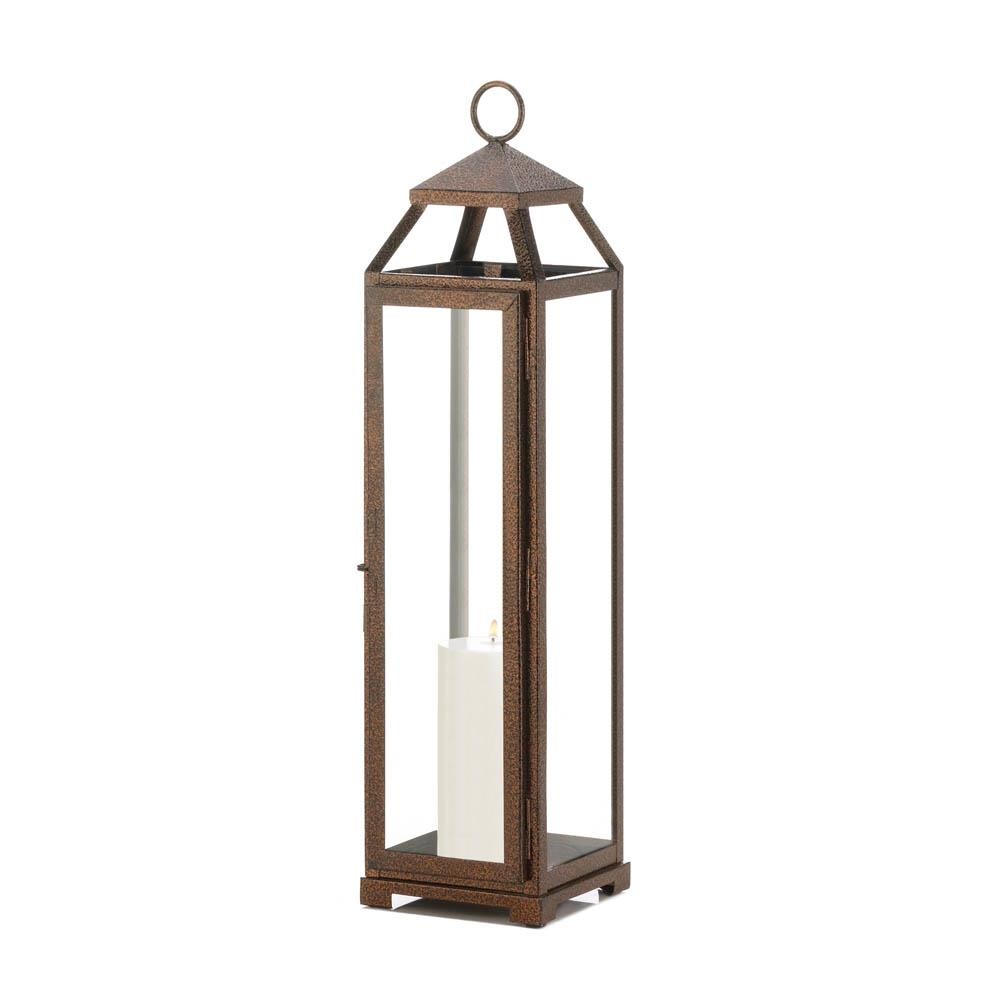 Extra Tall Copper Lantern