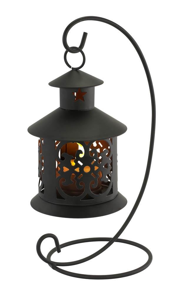 Flameless LED Tealight Hanging Lantern