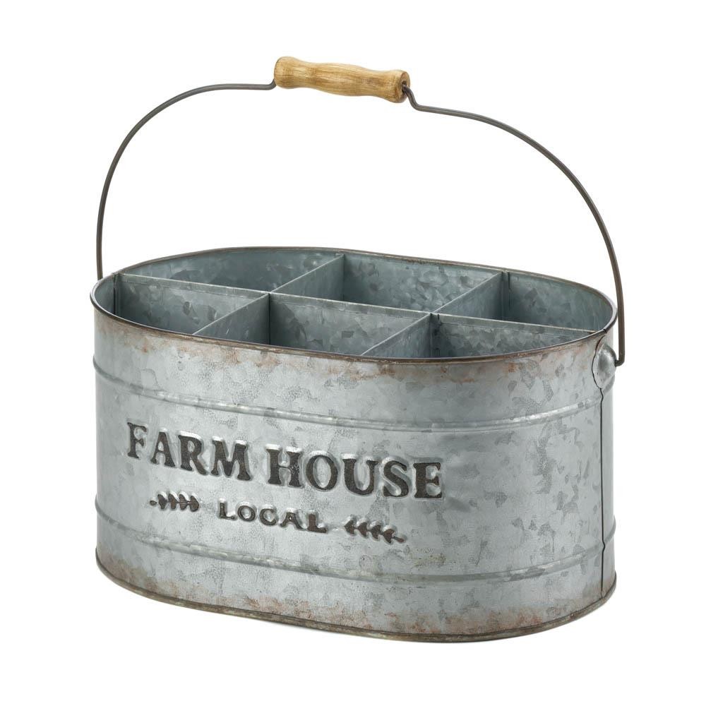 Galvanized Metal Wine Bucket