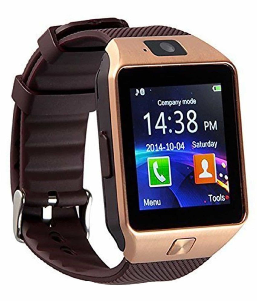  Bluetooth Smart Watch - Phone Calls, Messages, Pedometer, Heart Rate Monitor, 1.2 Inch Touch Screen, Sleep Monitor (Black) 