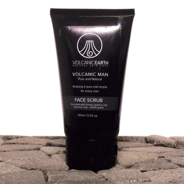 Volcanic Man Face Scrub