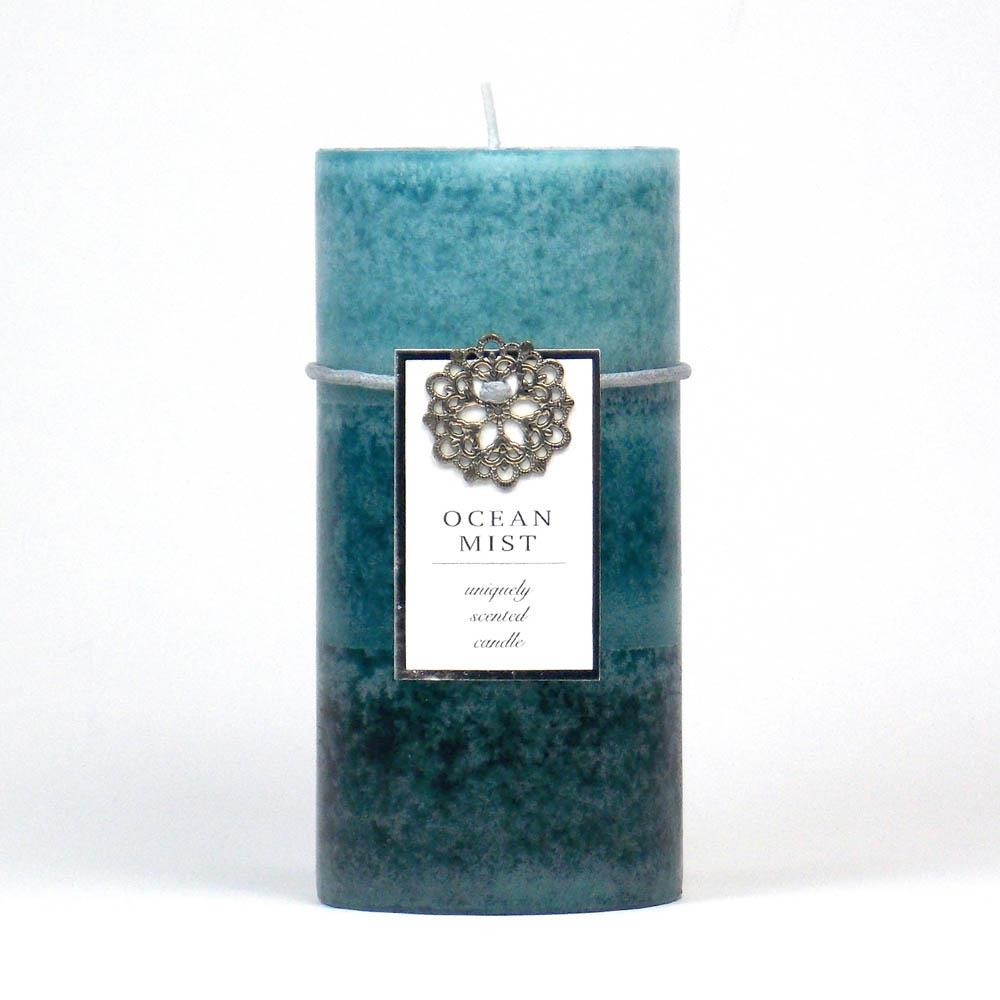 Ocean Mist Pillar Candle 3X6