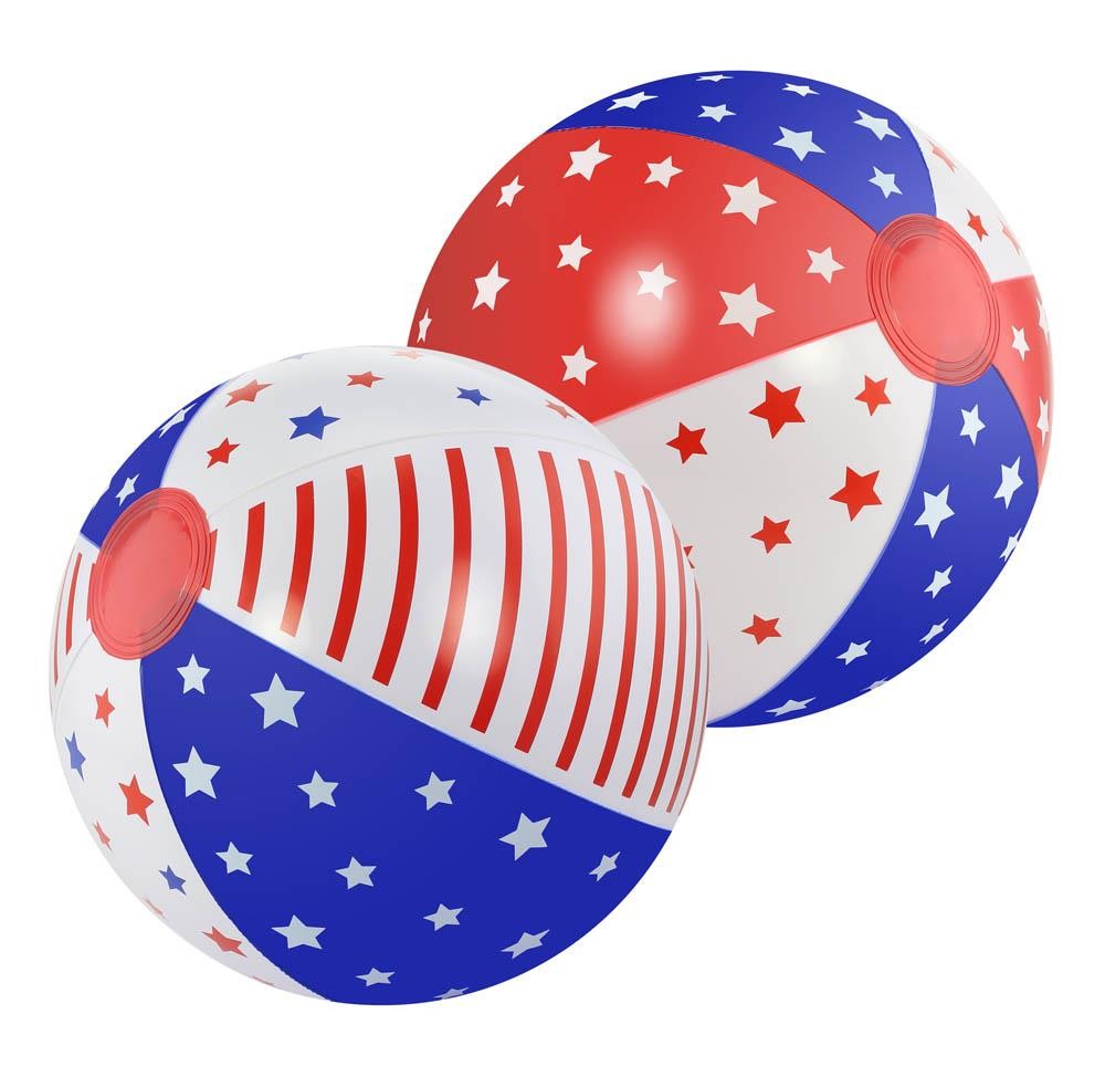 Patriotic Beach Ball Set