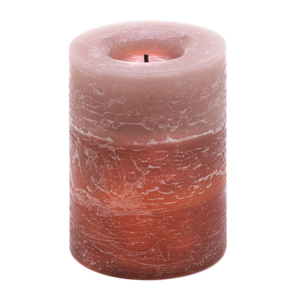 Rustic Wood Spice Flameless Candle