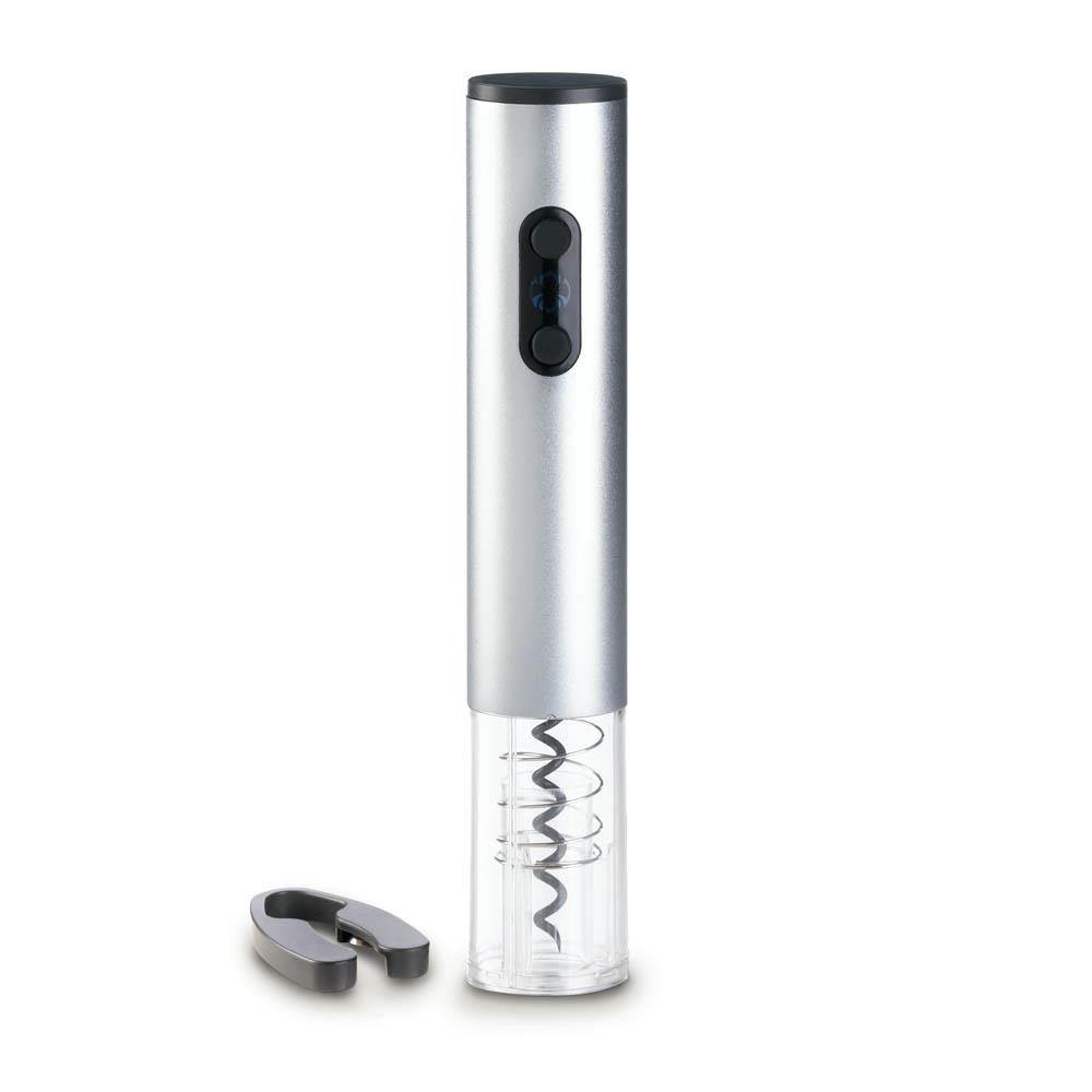 Silver Electric Wine Bottle Opener