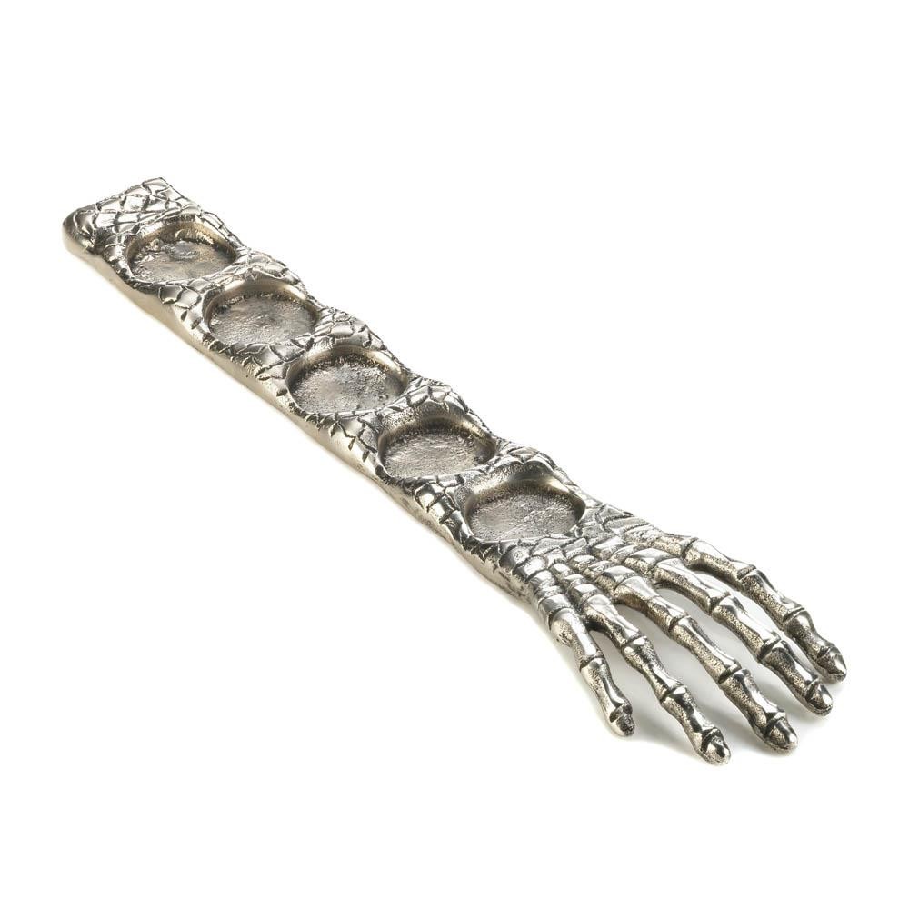 Skeleton Hand Candle Holder