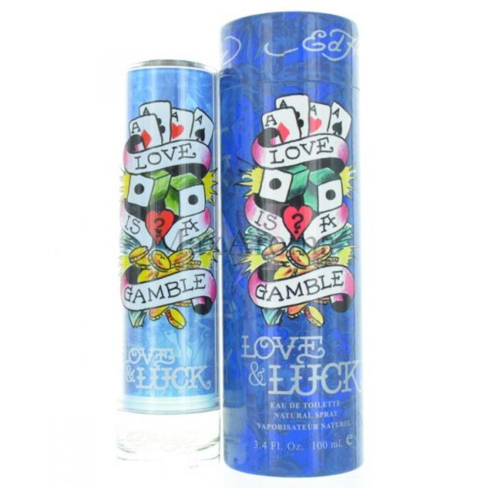 Christian Audigier Ed Hardy Love & Luck (M) EDT 3.4 oz