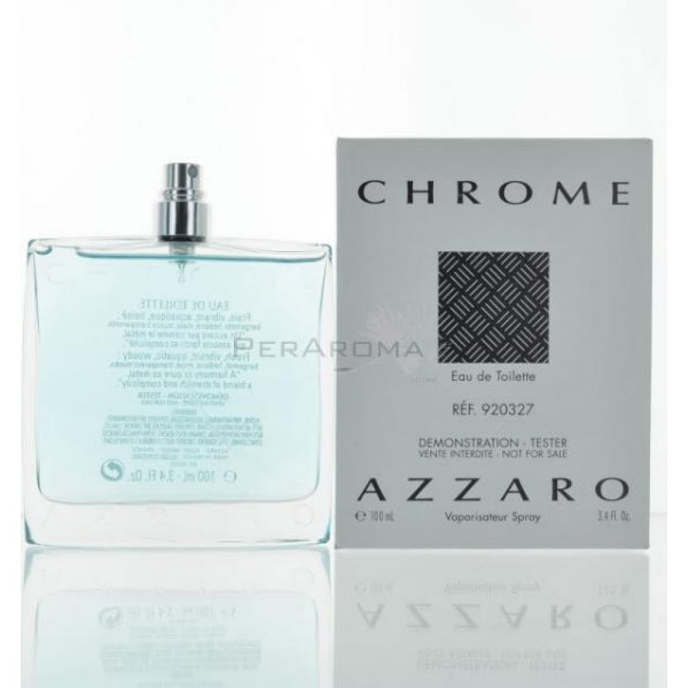 Azzaro Chrome (M) EDT 3.4 oz (Tester)