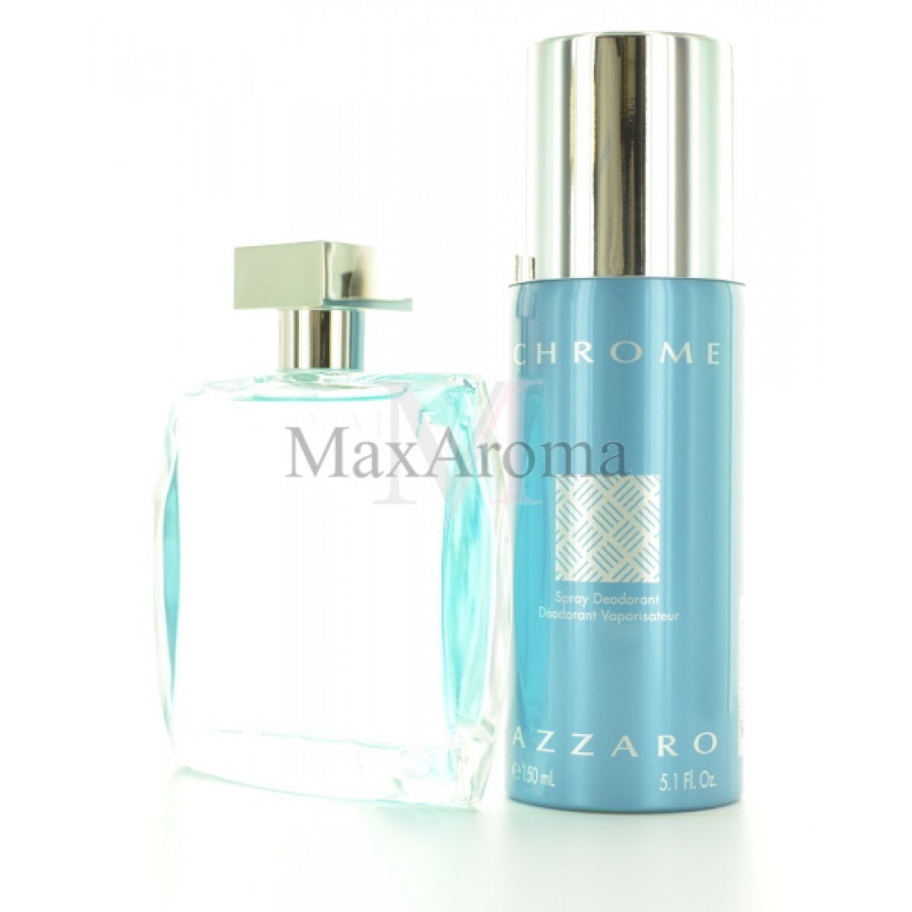 Azzaro Chrome Travel Exclusive Gift Set (M)