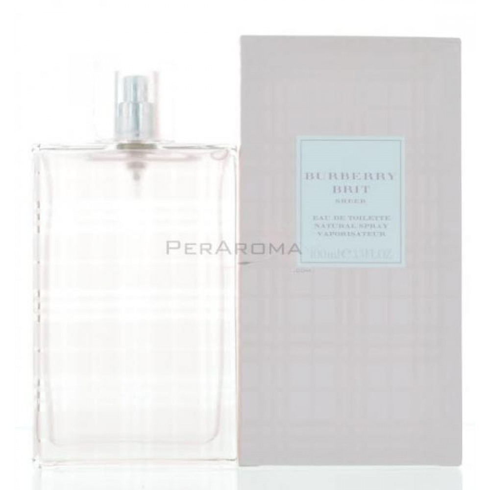 Burberry Brit Sheer (L) EDT 3.4 oz