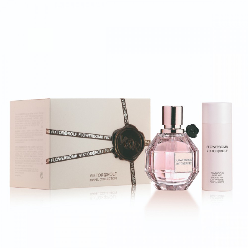 Viktor & Rolf Flowerbomb 50ml  Travel Pack (L) EDP Set