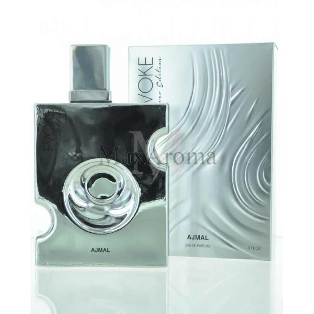 Ajmal Evoke silver Edition Pour Homme Cologne (M) EDP 3 oz