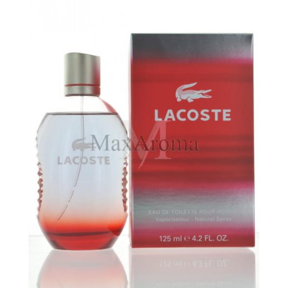 Lacoste Red Style in Play (M) EDT 4.2 oz