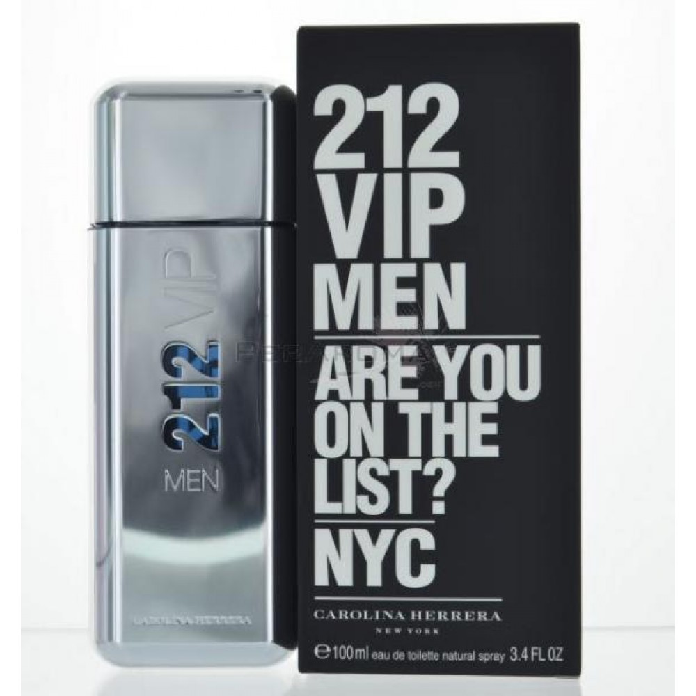 Carolina  Herrera 212 VIP Men (M) EDT 3.4 oz