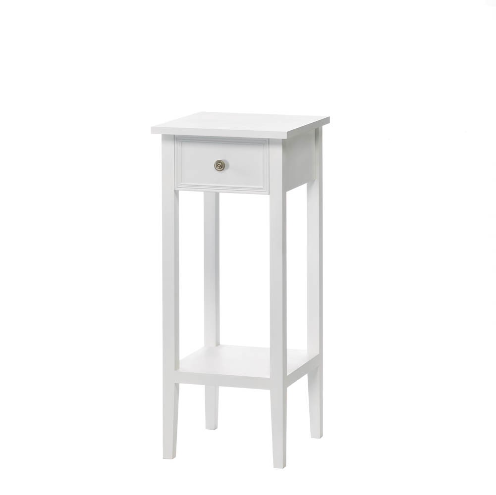 Willow White Side Table